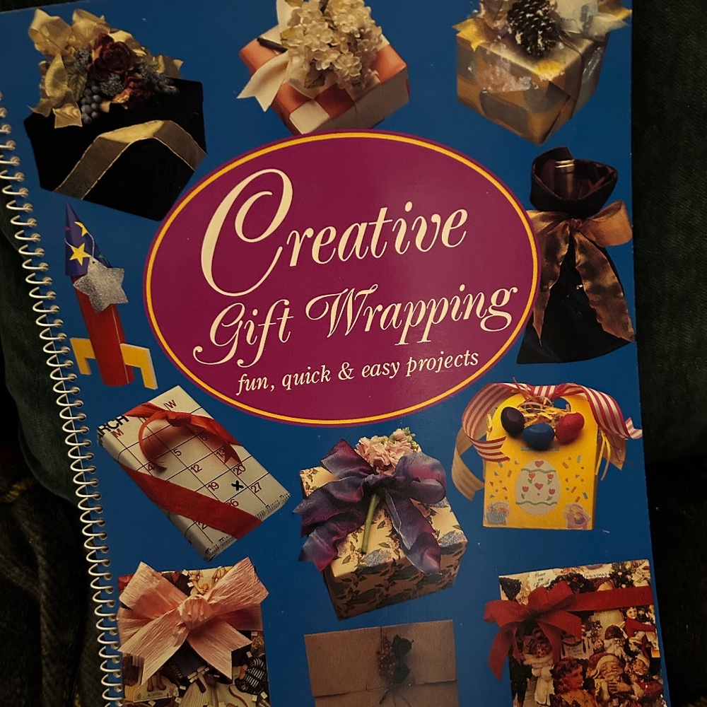 3 Books Creative Gift Wrapping, Fun with paper, 50 Fabulous Parties for Kids